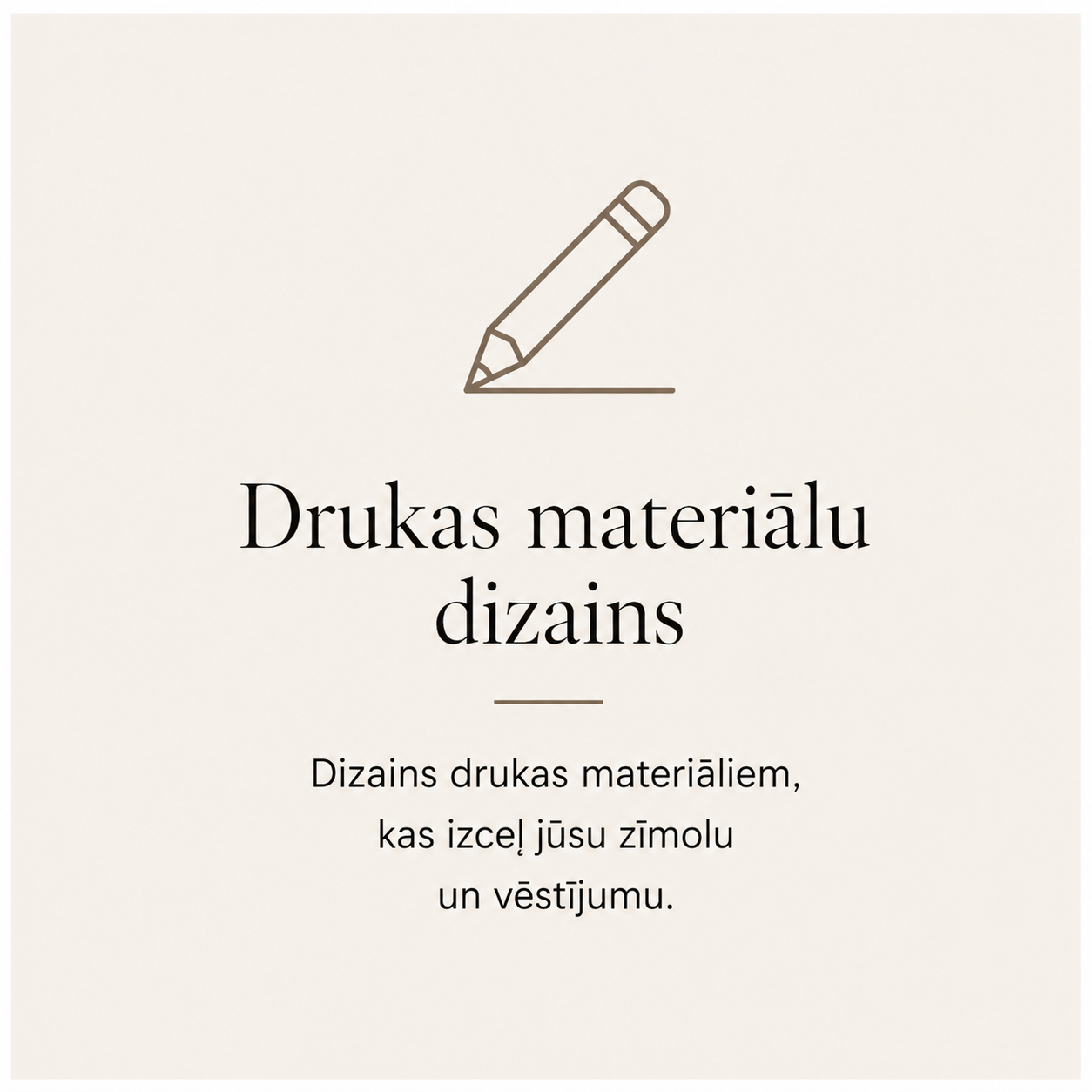 Drukas materiālu dizains